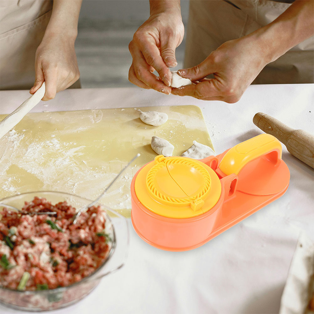 Dumpling Press Set - Conjunto de 2 moldes para fazer