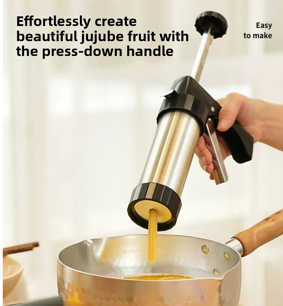 Churros Maker Gun - Máquina de Churros em Aço Inoxidável,