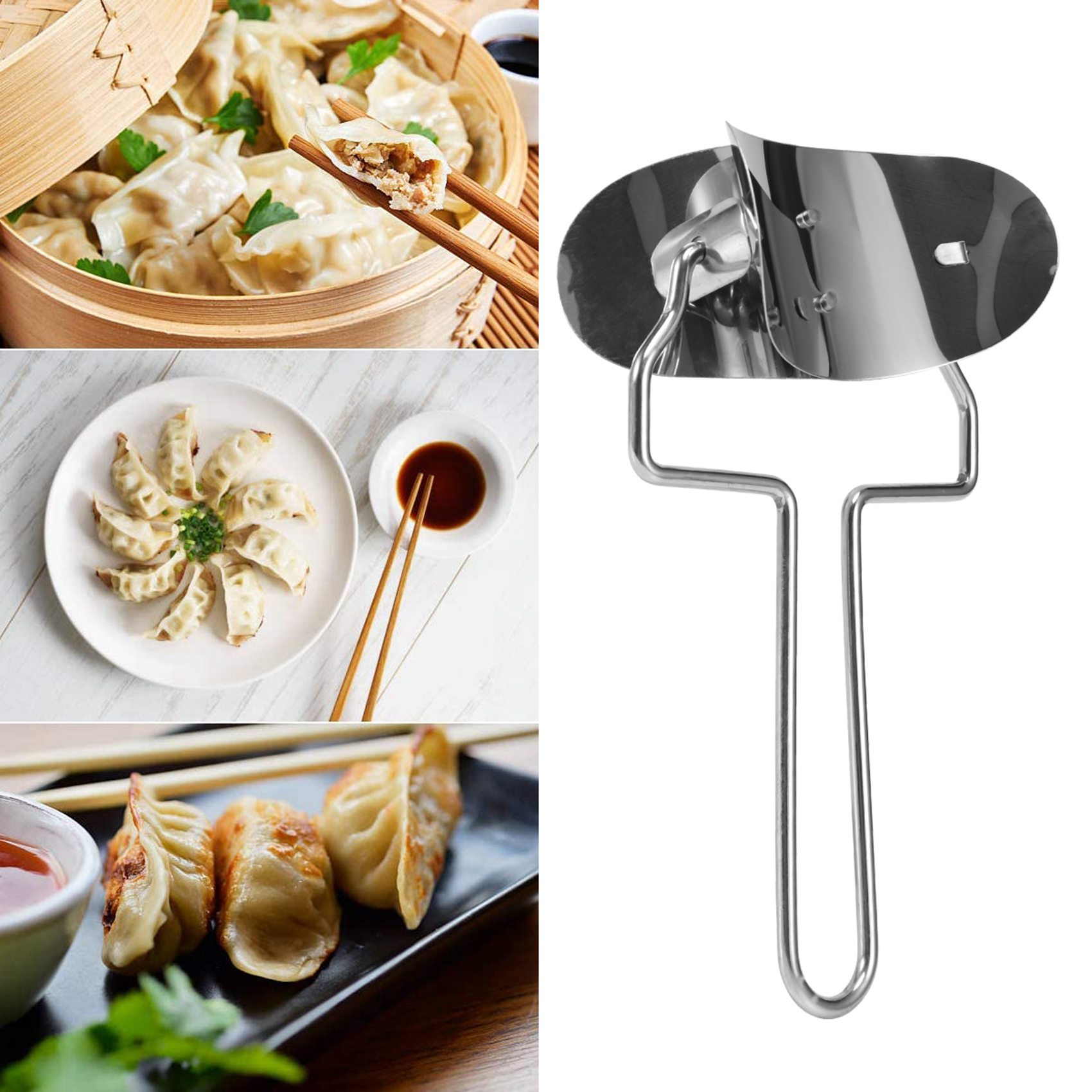 Conjunto de 8 peças para fazer - Dumpling Press Set avaliação e preço