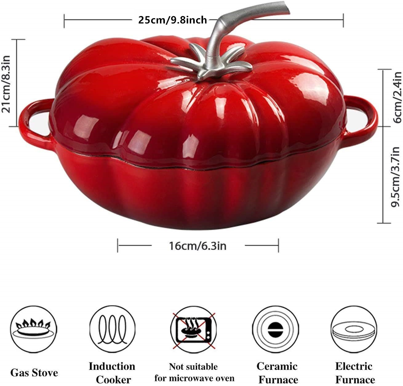 Forno holandês de ferro fundid - Cast Iron Corn avaliação e preço