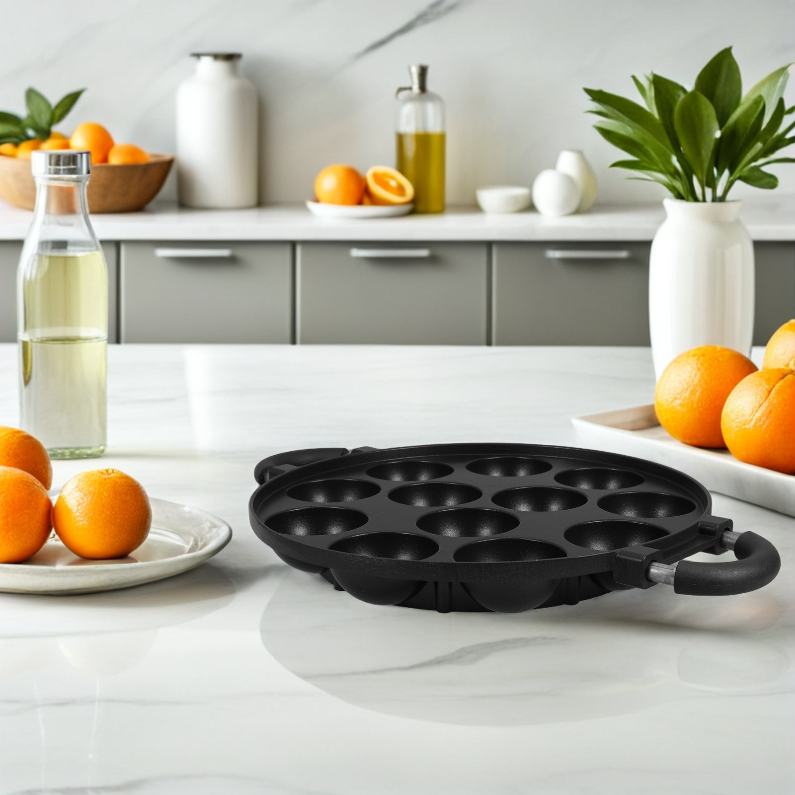 Forma para Takoyaki com 12 cav - Takoyaki Grill Plate avaliação e preço