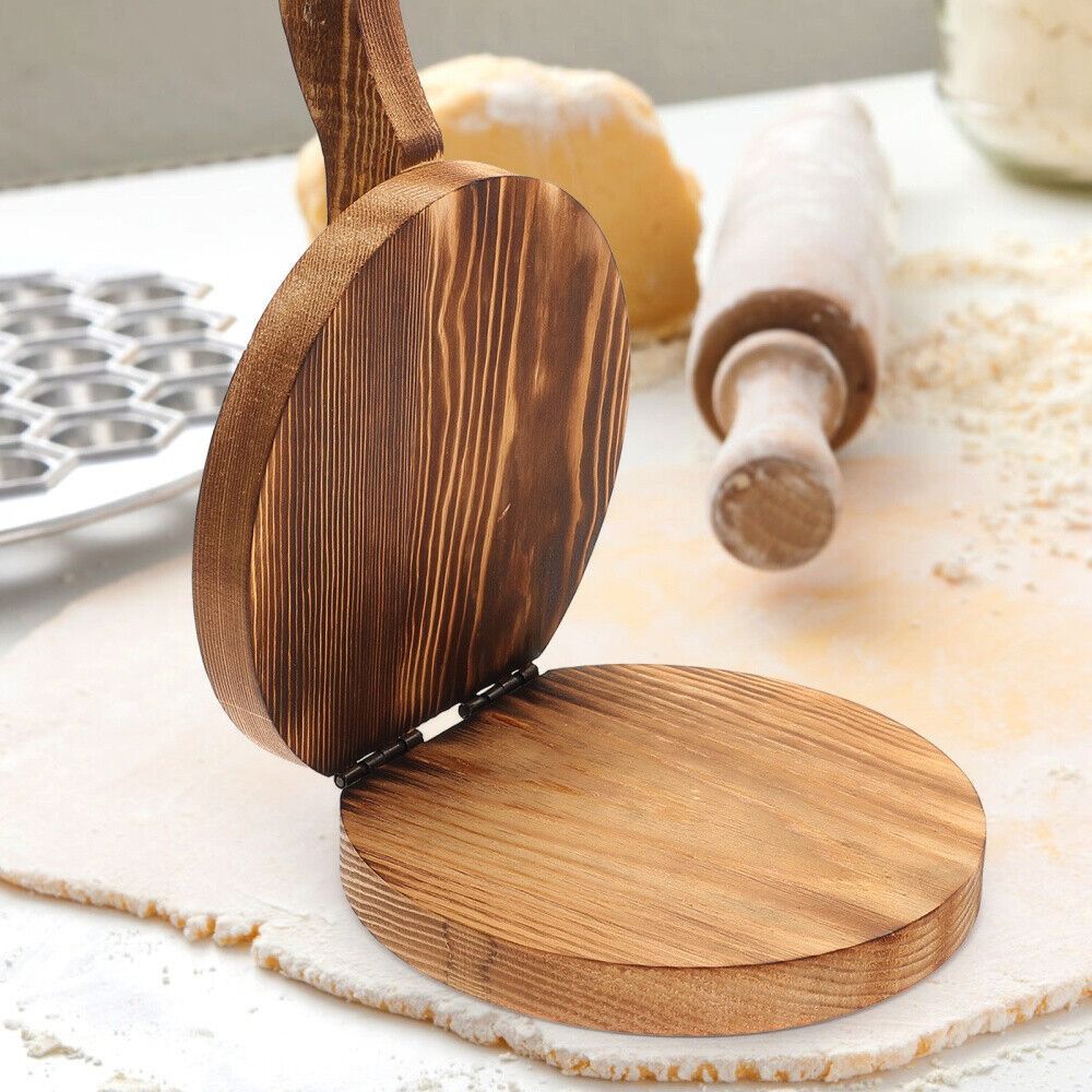 Prensador De Massa De Madeira  - Dumpling Press Set avaliação e preço