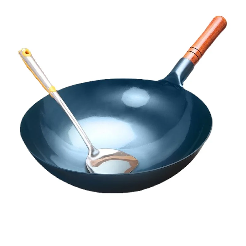 Wok chinês tradicional de 32cm - Cast Iron Corn avaliação e preço