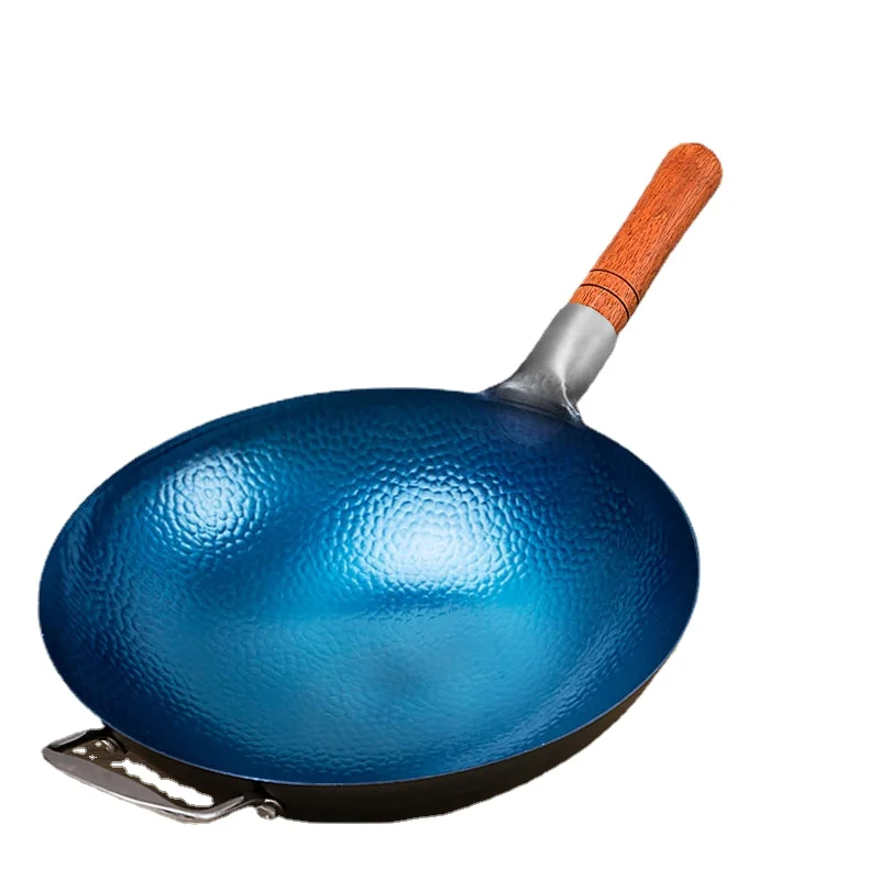 Wok chinês tradicional de 32cm - Cast Iron Corn avaliação e preço